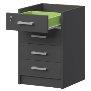 Каркас тумбы приставной Арго АТ2-05 Антрацит