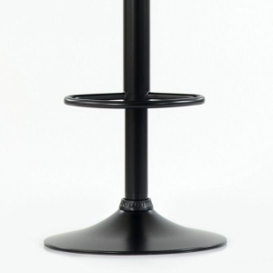 Барный стул,зеленая кожа