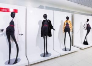 MON-4 Манекен женский абстрактный