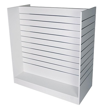 Гондола H-образная, напольная 1240х604х131мм,ЛДСП 16мм, центральная экономпанель шириной 1200мм, МДФ