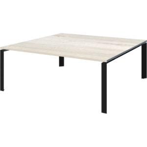 Стол переговорный на металлокаркасе Аргентум-МП НТМП.П-200.11 Сосна винтер/Антрацит