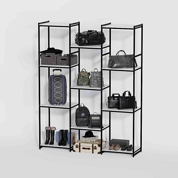 Стеллаж Лофт для одежды КБ-2220