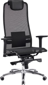 Кресло Deco Lux (Дэко Люкс) Сетка Черный