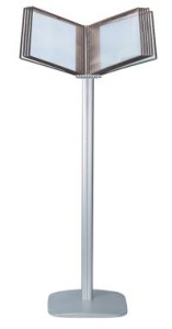 Перекидная система на стойке 1,0 м. 55° 10 рамок (Черный)