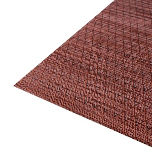 Подставка сервировочная ZUMA, прямоугольная, бордовый, 45*30см