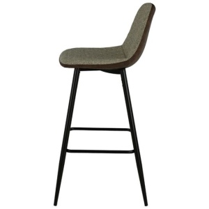 Стул Каприна барный, коричневый