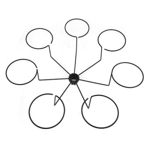 SHPK-42BL \ Стойка торговая, для шапок и кепок - 42 шпк. (в2000, ш600мм)