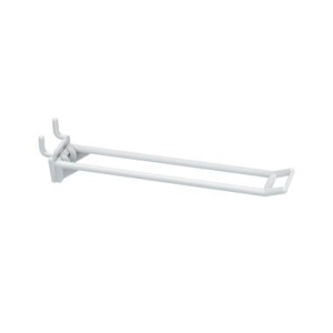 Крючок двойной DOUBLE HOOK-MP-250, белый, в перфорацию, длина 250 мм
