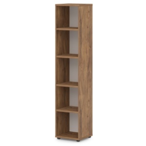 Стеллаж высокий узкий T-55 Лавана - Lavana цвет Таксония медовая