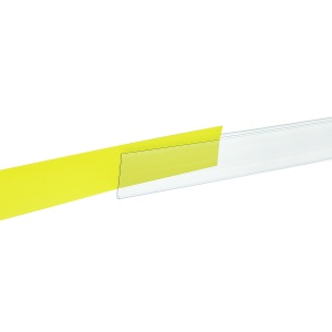 Вставка в ценникодержатель COLOR-INSERT39 желтая, 25 метров