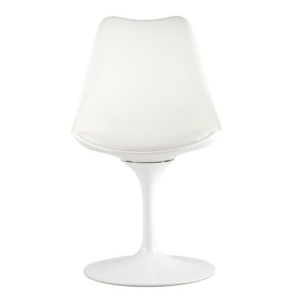 Стул Tulip белый, на одной ноге