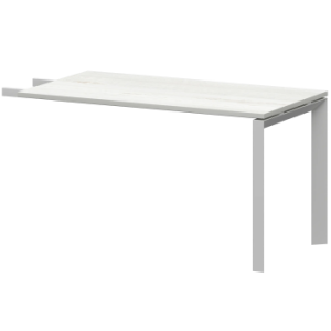 Бриф-приставка на металлокаркасе Аргентум-МП НТМПБ.П-735 Сосна винтер/Белый