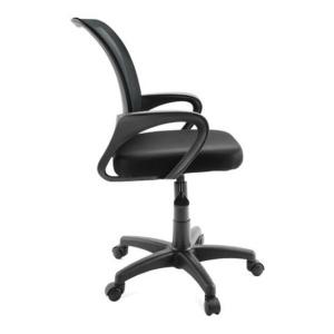 Стул SN13, сетка черная/черная