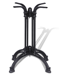 Опора для стола из чугуна, черная, для ресторана, серия Impero, модель 3070, тип Валенсия