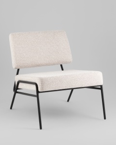 Кресло Теллинг шенилл серо-бежевый