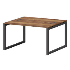 Бенч двойной на металлокаркасе Смарт СМС2-О-12К.120.Пр50 Таксония/Антрацит