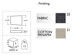 Подушка на сиденье Cushion песочный