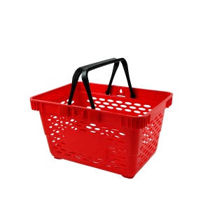 Корзина пластиковая CLASSIC, 20 литров, цвет красный