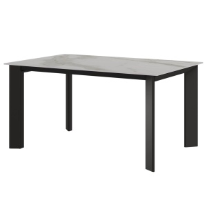 Стол раскладной Догма (160+50), керамика белая