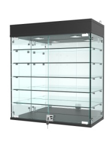 Витрина "АТРИУМ" настенная №1А-6Г, Черный