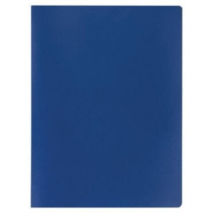 Папка с металлическим скоросшивателем STAFF, синяя, до 100 листов, 0,5 мм, 229224