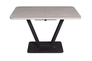 Стол Форвард раздвижной (120+40) цемент светлый