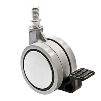 Jr-34 et \ Колесная опора c тормозом (резьба М10) цена 174 ₽ Jr-34 et \ Колесная опора c тормозом (резьба М10)