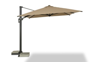 "Римини" зонт уличный 3х4м на боковой алюминиевой опоре