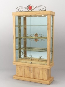 Витрина "Империя" №2-6, Дуб Золотистый