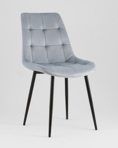 Стул Флекс New велюр пыльно-голубой