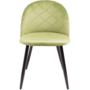 Стул Honnor, светло-зеленый, велюр