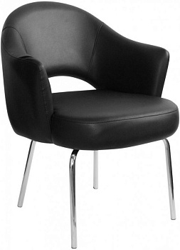 Кресло с обивкой A621 черный