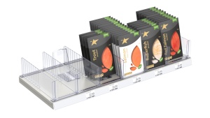 Разделитель высотой 120 мм DIV120-BT120, длина 385-585 мм