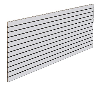 NMP-1812 Экономпанель горизонтальная Нано высотой 1200 мм, ширина 1800 мм 16мм толщина. Цвет белый