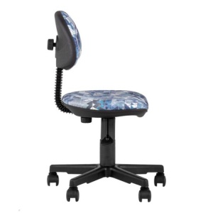 Кресло компьютерное детское Умка, абстракция синий