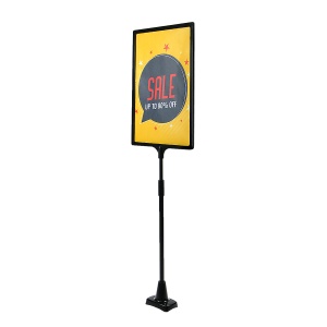 Стойка на магните MAG-XL-BASE с PFT-A4, высота 350-550 мм, цвет черный цена 469 ₽ Стойка на магните MAG-XL-BASE с PFT-A4, высота 350-550 мм, цвет черный