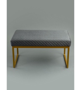 Банкетка Марсей 76-44 (темно-серый/золото)