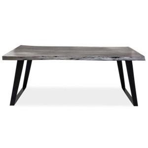 Стол лофт из массива большой, Готам platinum black, 2 метра цена 91 885 ₽ Стол лофт из массива большой, Готам platinum black, 2 метра