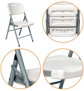 Стул складной красный