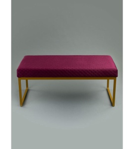 Банкетка Марсей 95-44 (бордовый/золото)