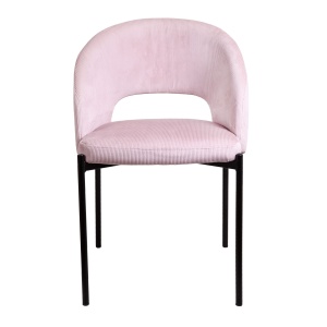 Стул Elsa, пыльная роза, велюр
