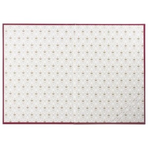 Папка адресная бумвинил "ПОЗДРАВЛЯЕМ!" с виньетками, А4, бордовая, индивидуальная упаковка, STAFF, 129632