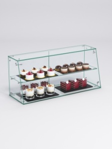 Витрина "СЛАДОСТЬ" №12К для выпечки настольная, Стекло