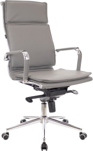 Кресло руководителя Everprof Nerey (Нэрэй) M Экокожа Серый