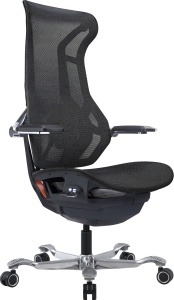 Эргономичное кресло Everprof Atom Black (Атом Блэк) Сетка Черный