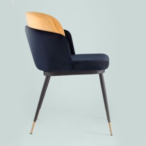 Стул Пенелопа синий + желтый