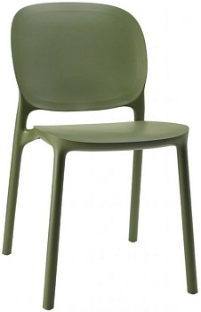 Стул пластиковый Hug Go Green оливковый