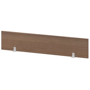 Экран для одиночного стола Арго-М СМЭ18-18 Орех гварнери/Белый