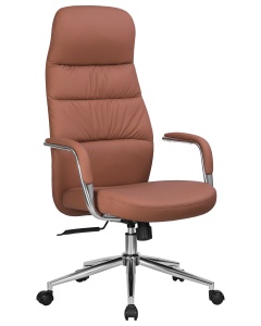 Офисное кресло для руководителей DOBRIN NERO, кирпичный (RXT051-13)