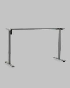 Подстолье для стола с электроприводом и регулировкой высоты, 1 мотор, память 3 уровня высоты, серый